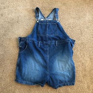 plus size maternity overalls